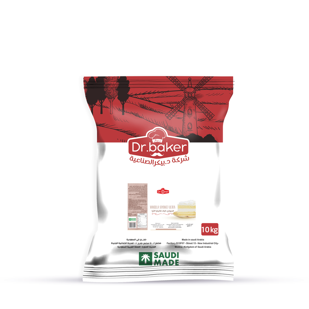 خليط اسبونج كيك ابيض (بدون اضافة محسن) (10 كجم )